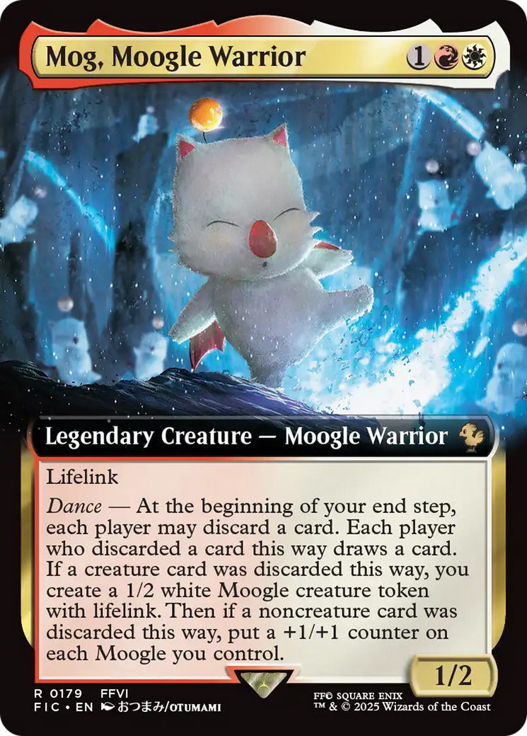 Mog, Moogle Warrior (Extended Art) [FINAL FANTASY Commander] | Gam3 Escape