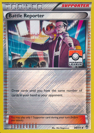 Battle Reporter (88/111) (League Promo) [XY: Furious Fists] | Gam3 Escape