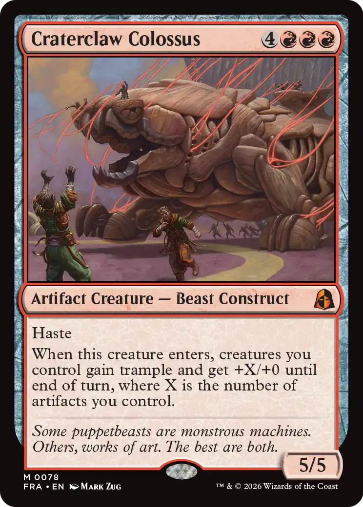 Craterclaw Colossus [Reality Fracture] | Gam3 Escape