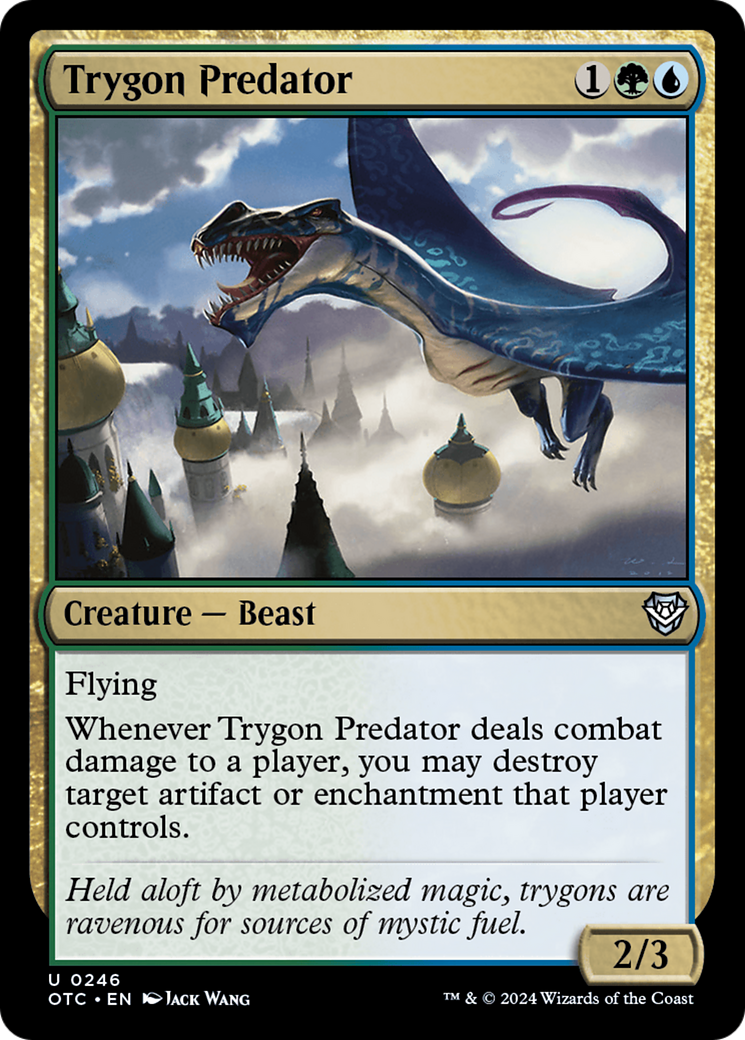 Trygon Predator [Outlaws of Thunder Junction Commander] | Gam3 Escape