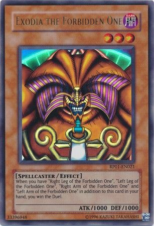 Exodia the Forbidden One [RP01-EN021] Ultra Rare | Gam3 Escape