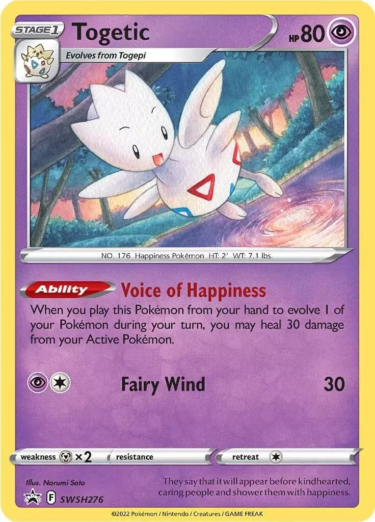 Togetic (SWSH276) [Sword & Shield: Black Star Promos] | Gam3 Escape