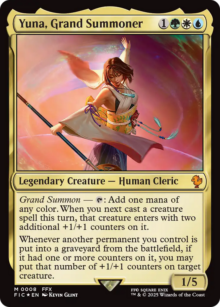 Yuna, Grand Summoner [FINAL FANTASY Commander] | Gam3 Escape