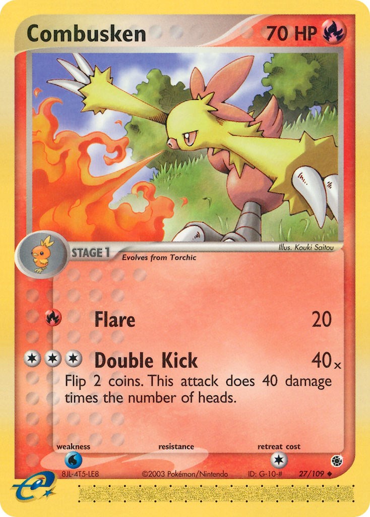 Combusken (27/109) [EX: Ruby & Sapphire] | Gam3 Escape