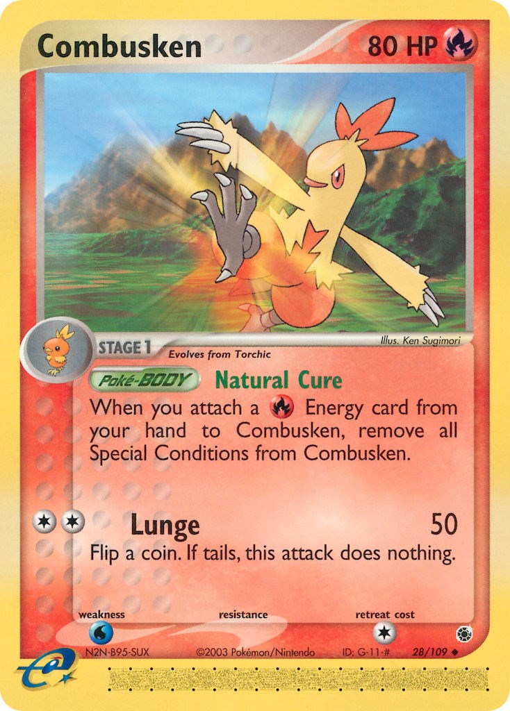 Combusken (28/109) [EX: Ruby & Sapphire] | Gam3 Escape