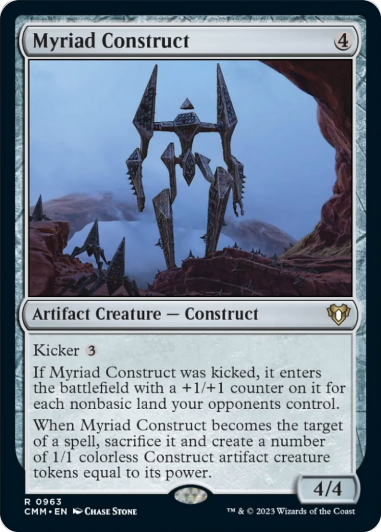 Myriad Construct [Commander Masters] | Gam3 Escape