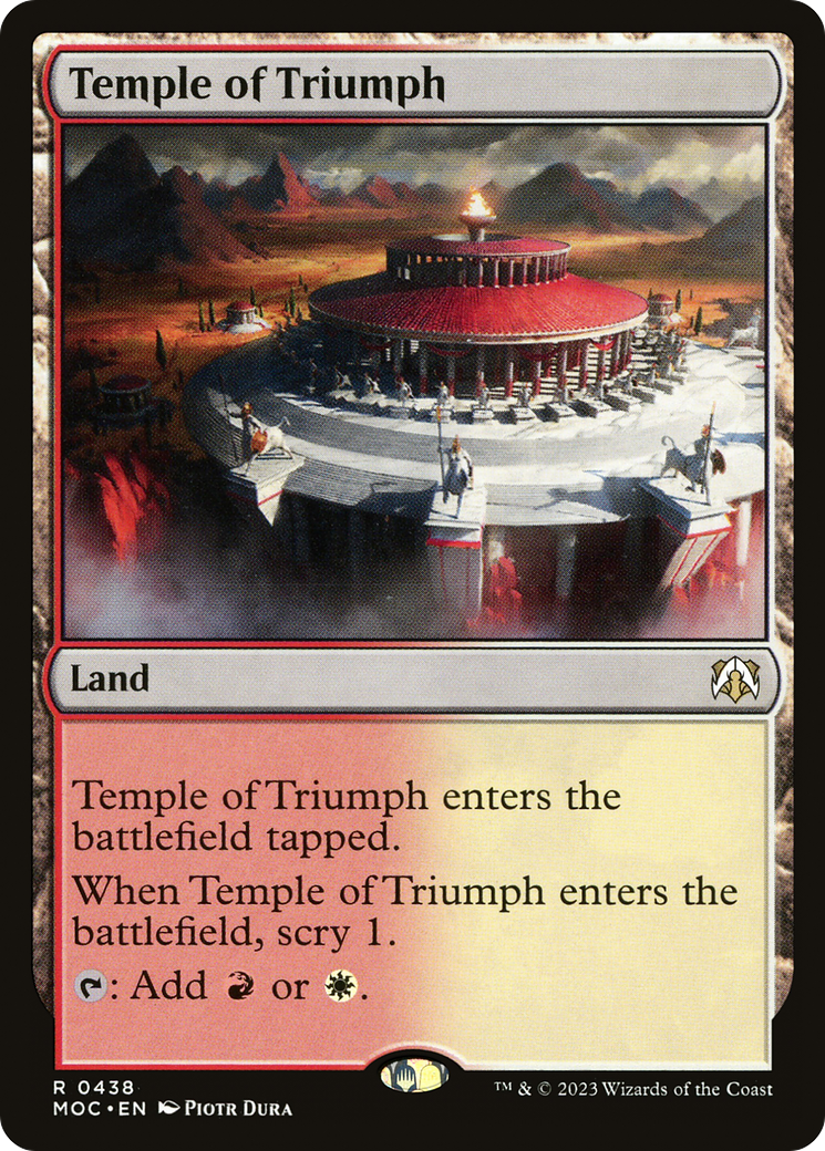 Temple of Triumph [March of the Machine Commander] | Gam3 Escape