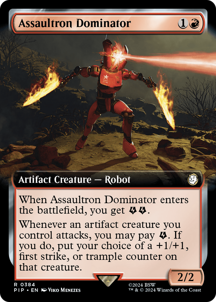 Assaultron Dominator (Extended Art) [Fallout] | Gam3 Escape