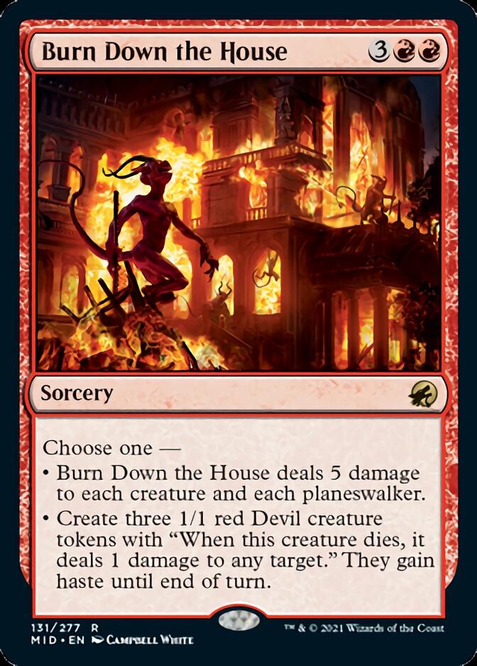 Burn Down the House [Innistrad: Midnight Hunt] | Gam3 Escape