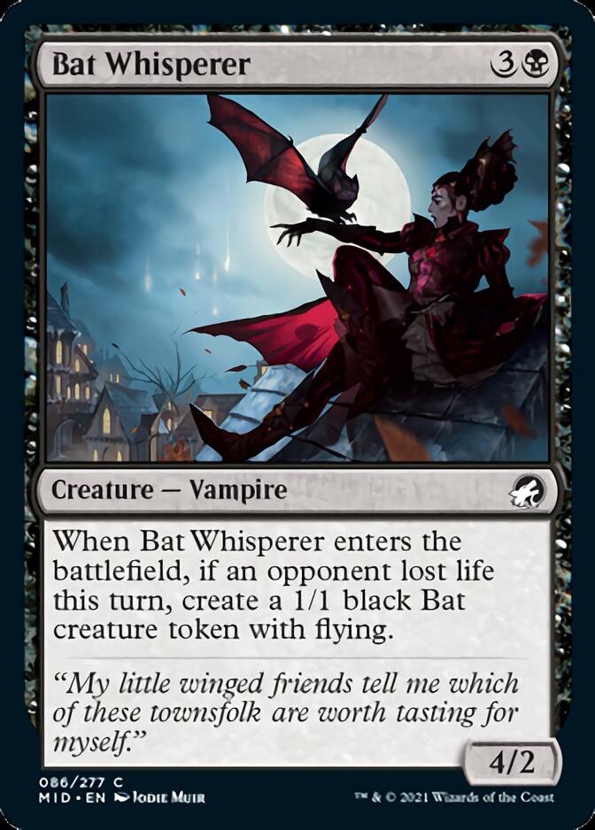 Bat Whisperer [Innistrad: Midnight Hunt] | Gam3 Escape