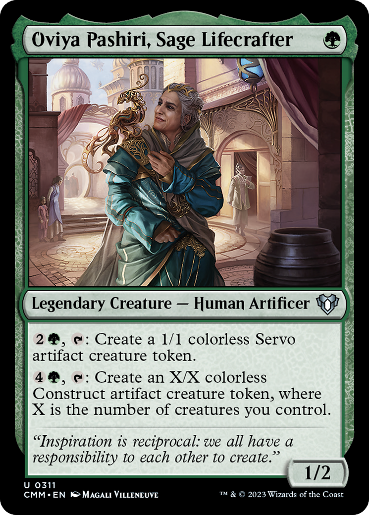 Oviya Pashiri, Sage Lifecrafter [Commander Masters] | Gam3 Escape