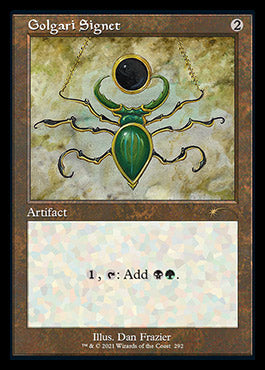 Golgari Signet (Retro) [Secret Lair Drop Series] | Gam3 Escape