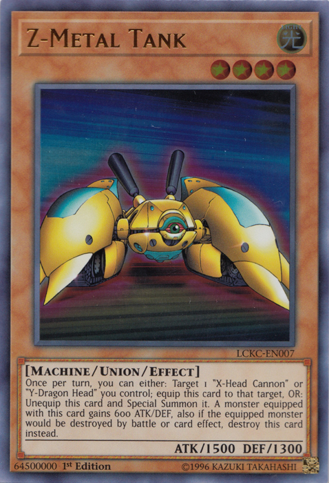 Z-Metal Tank [LCKC-EN007] Ultra Rare | Gam3 Escape