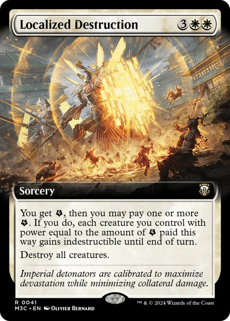 Localized Destruction (Extended Art) [Modern Horizons 3 Commander] | Gam3 Escape