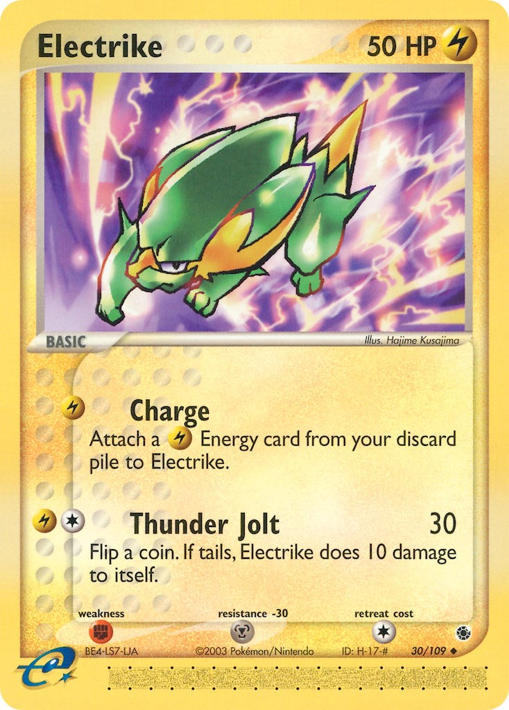 Electrike (30/109) [EX: Ruby & Sapphire] | Gam3 Escape