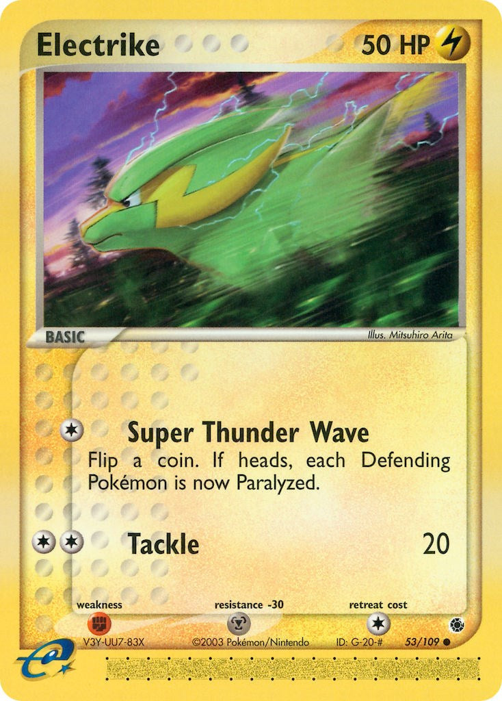 Electrike (53/109) [EX: Ruby & Sapphire] | Gam3 Escape