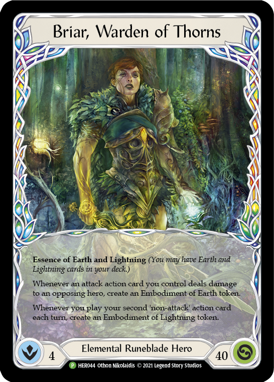 Briar, Warden of Thorns [HER044] (Promo)  Cold Foil | Gam3 Escape