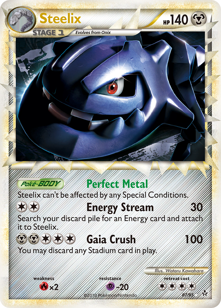 Steelix (87/95) [HeartGold & SoulSilver: Unleashed] | Gam3 Escape