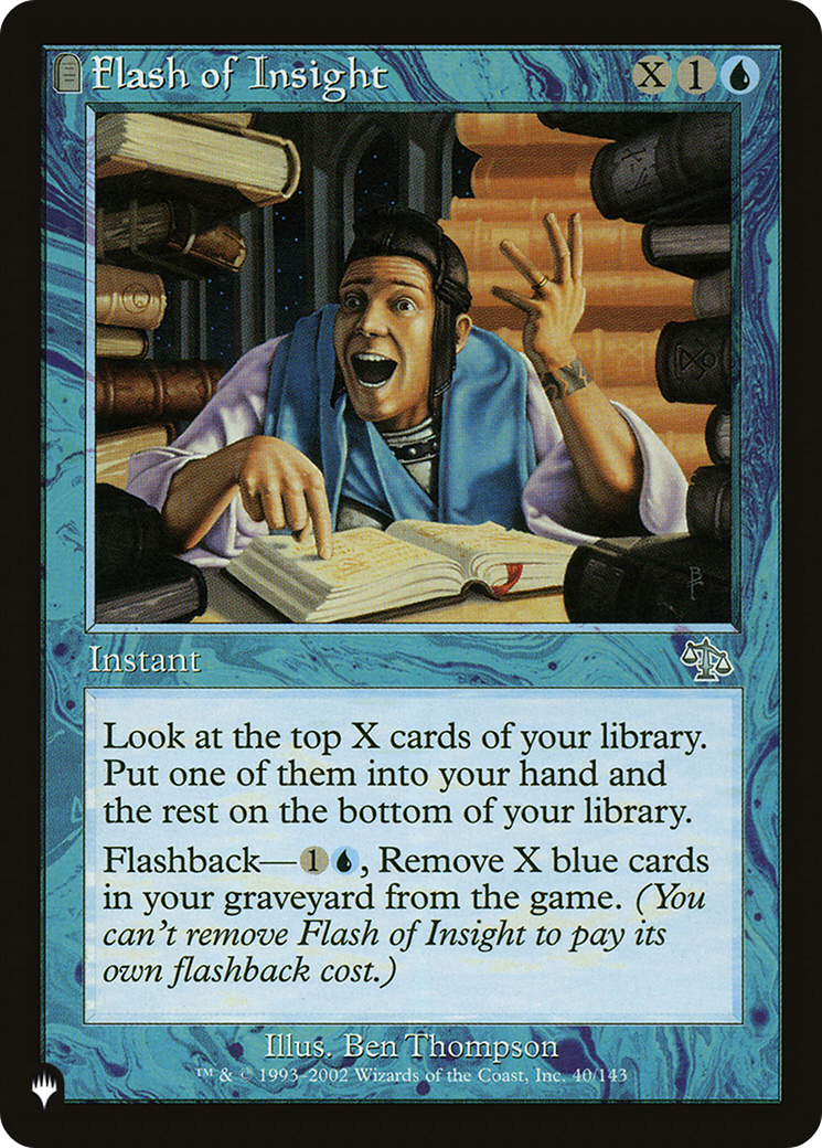 Flash of Insight [The List Reprints] | Gam3 Escape