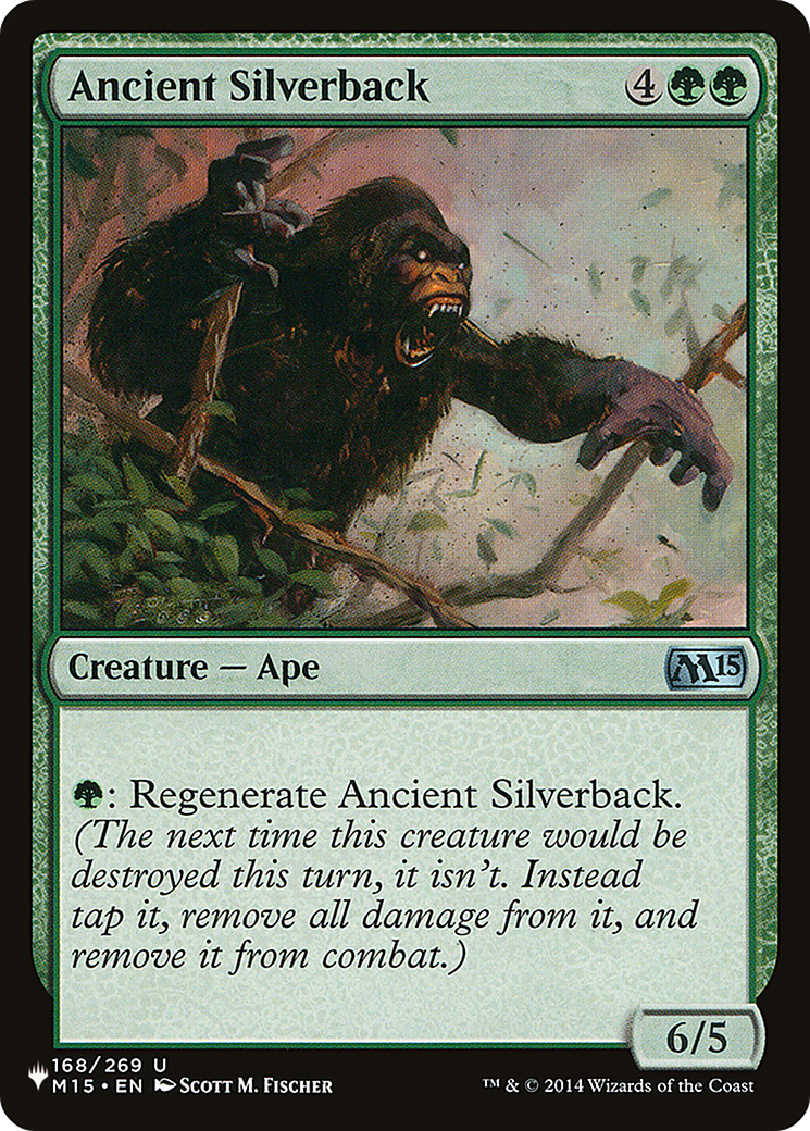 Ancient Silverback [The List Reprints] | Gam3 Escape