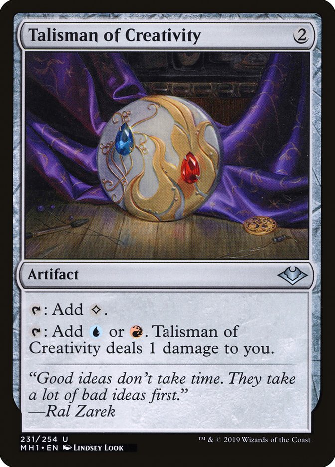 Talisman of Creativity [Modern Horizons] | Gam3 Escape