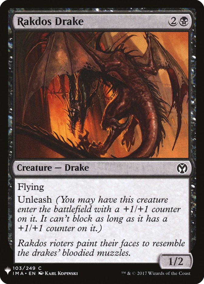 Rakdos Drake [Mystery Booster] | Gam3 Escape