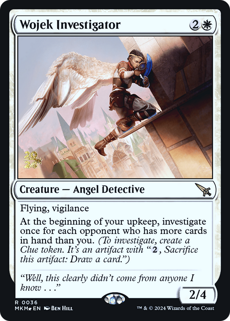 Wojek Investigator [Murders at Karlov Manor Prerelease Promos] | Gam3 Escape