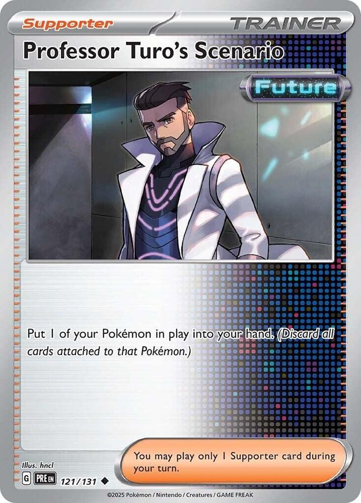 Professor Turo's Scenario (121/131) [Scarlet & Violet: Prismatic Evolutions] | Gam3 Escape