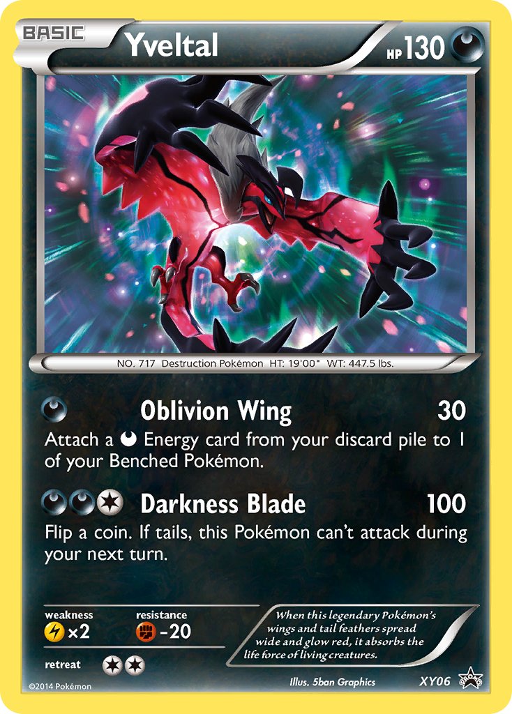 Yveltal (XY06) [XY: Black Star Promos] | Gam3 Escape