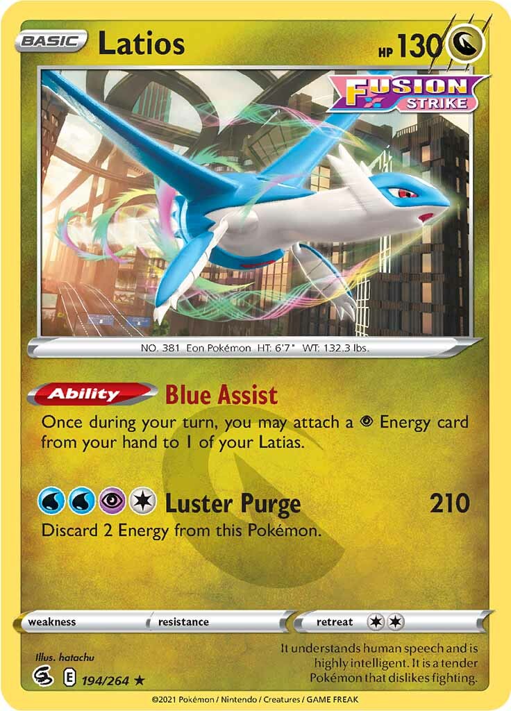 Latios (194/264) [Sword & Shield: Fusion Strike] | Gam3 Escape