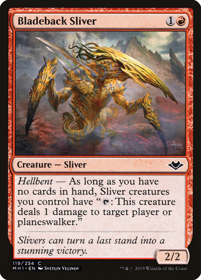 Bladeback Sliver [Modern Horizons] | Gam3 Escape