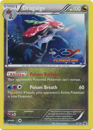 Dragalge (XY10) (Staff) [XY: Black Star Promos] | Gam3 Escape