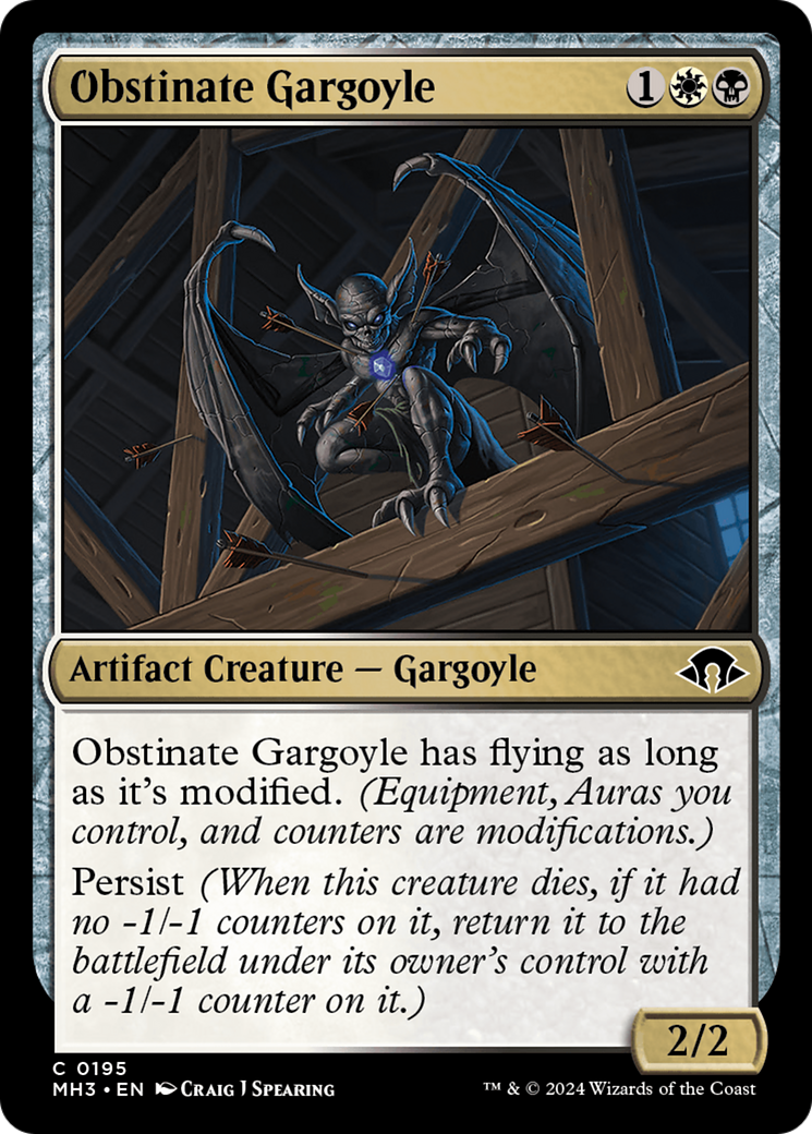 Obstinate Gargoyle [Modern Horizons 3] | Gam3 Escape