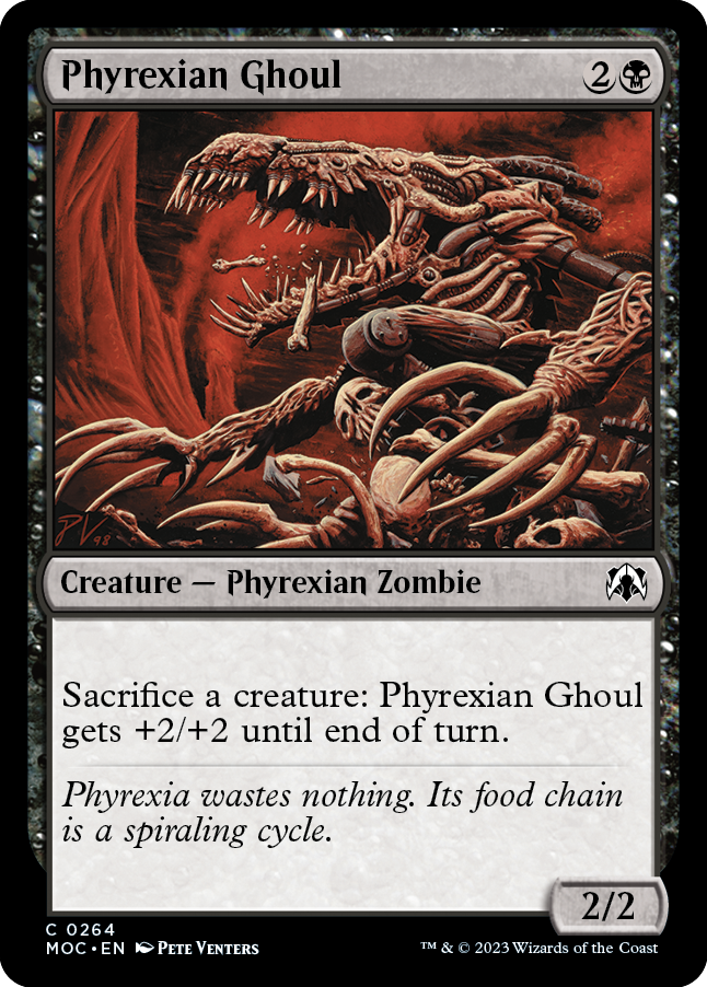 Phyrexian Ghoul [March of the Machine Commander] | Gam3 Escape