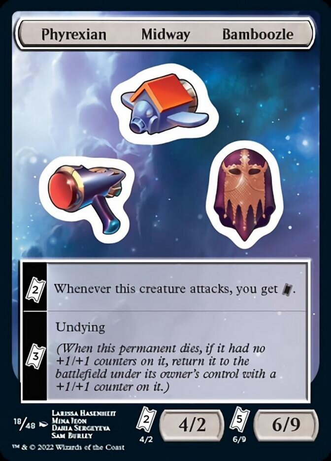 Phyrexian Midway Bamboozle [Unfinity Stickers] | Gam3 Escape