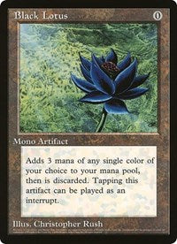 Black Lotus (Oversized) [Oversize Cards] | Gam3 Escape