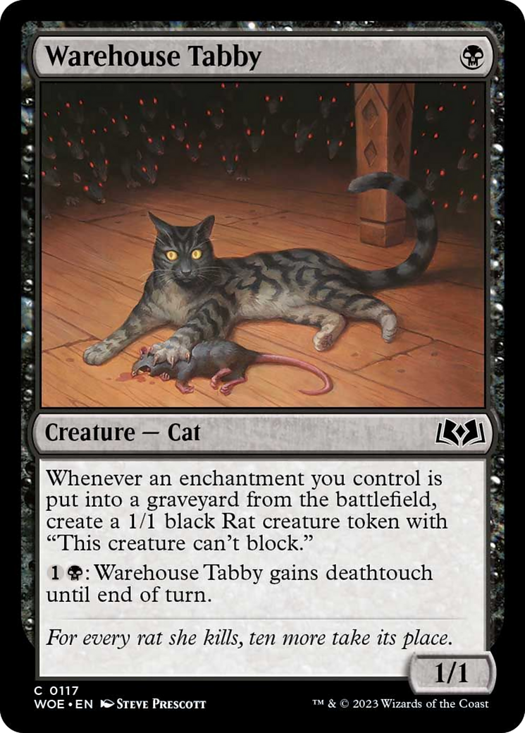 Warehouse Tabby [Wilds of Eldraine] | Gam3 Escape