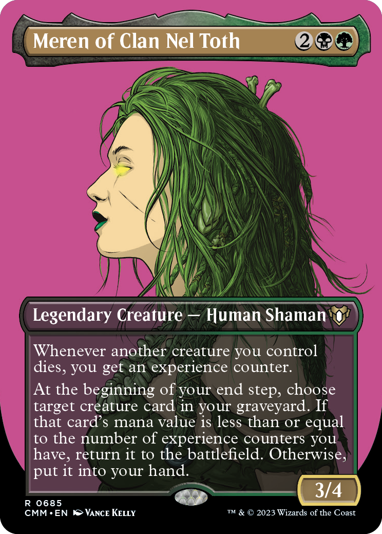 Meren of Clan Nel Toth (Borderless Profile) [Commander Masters] | Gam3 Escape