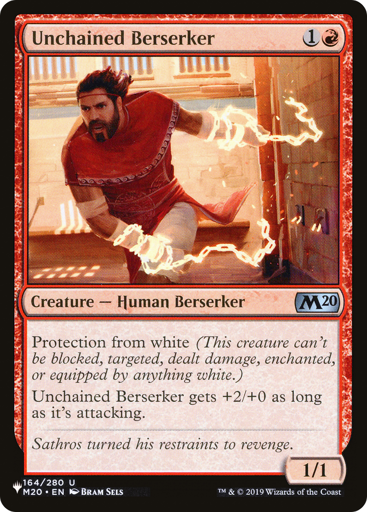 Unchained Berserker [The List Reprints] | Gam3 Escape