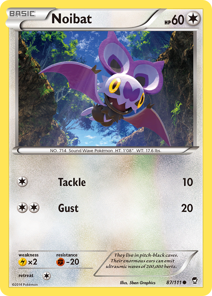 Noibat (87/111) [XY: Furious Fists] | Gam3 Escape