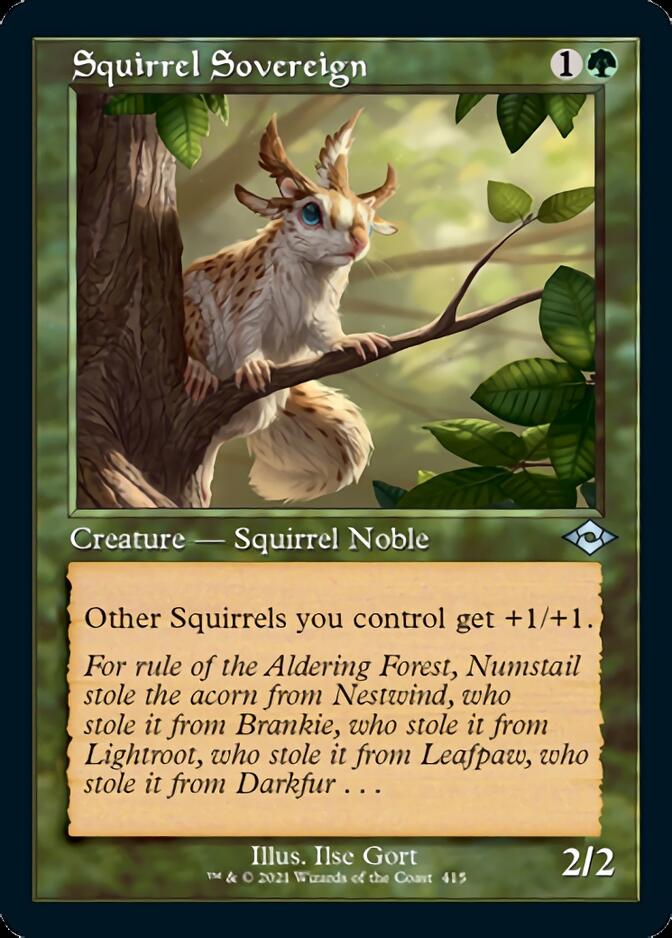 Squirrel Sovereign (Retro) [Modern Horizons 2] | Gam3 Escape