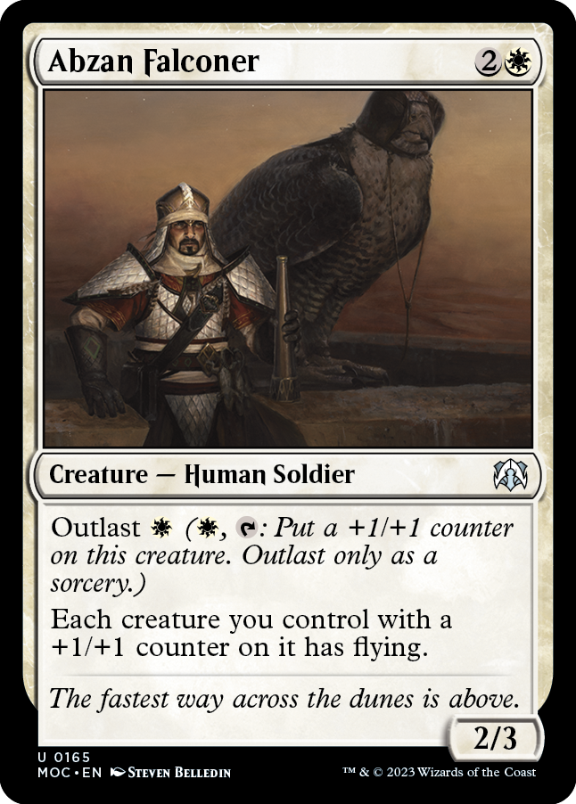 Abzan Falconer [March of the Machine Commander] | Gam3 Escape