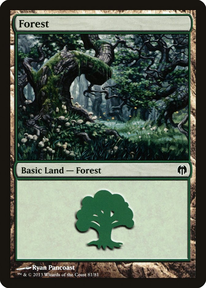 Forest (81) [Duel Decks: Heroes vs. Monsters] | Gam3 Escape