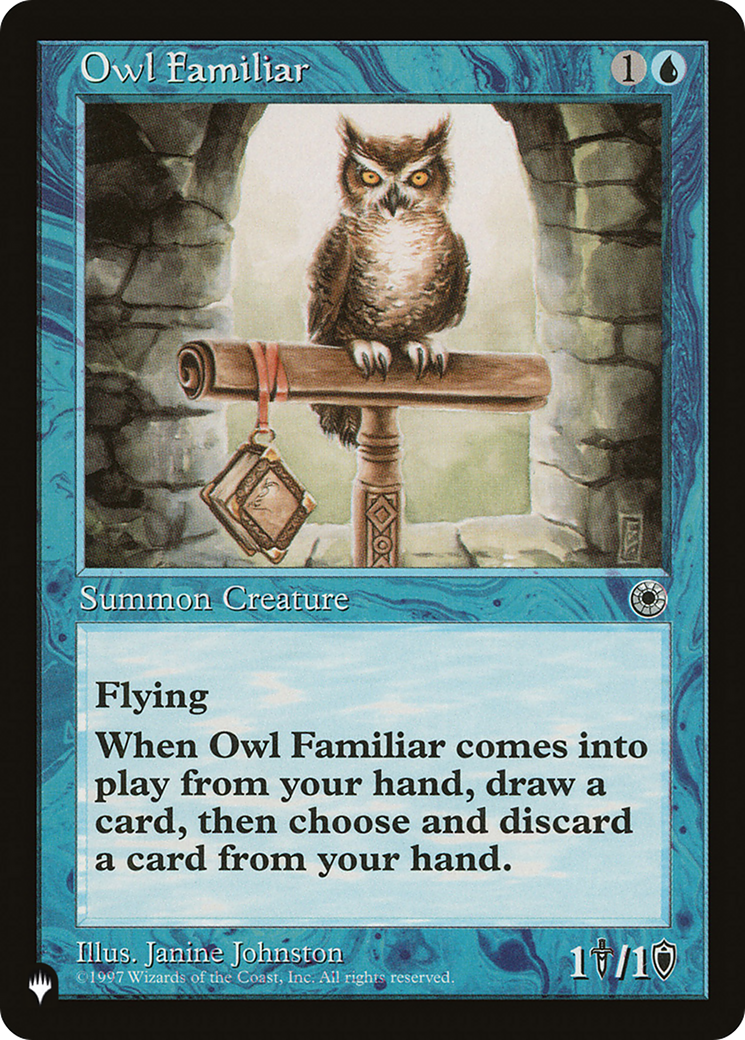 Owl Familiar [The List Reprints] | Gam3 Escape