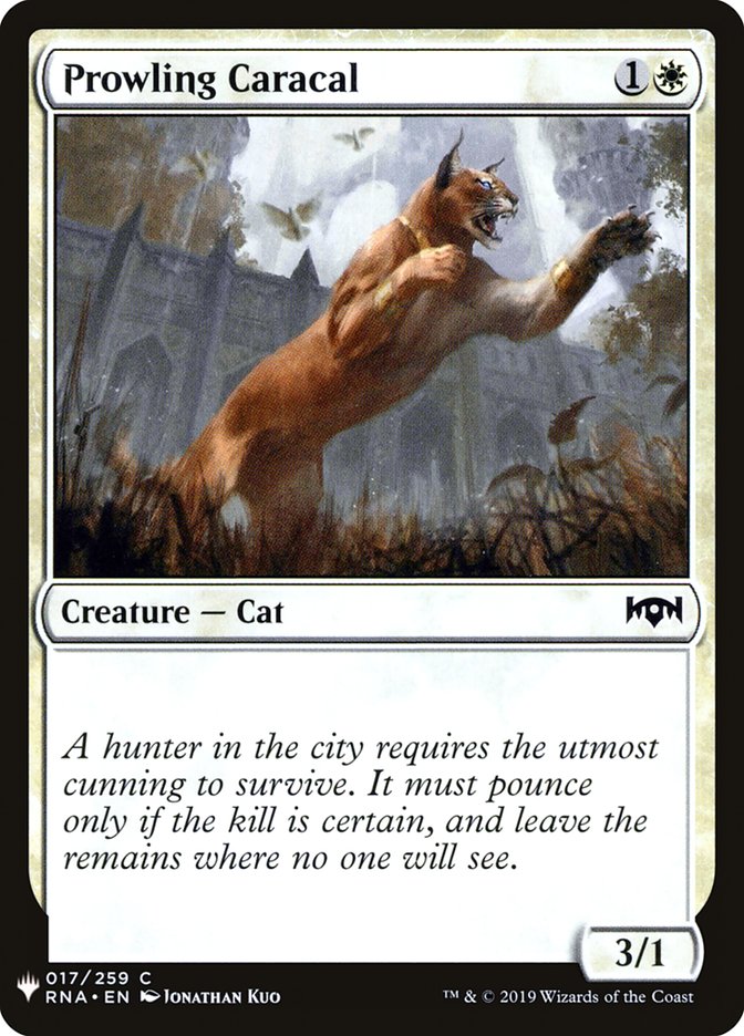 Prowling Caracal [Mystery Booster] | Gam3 Escape