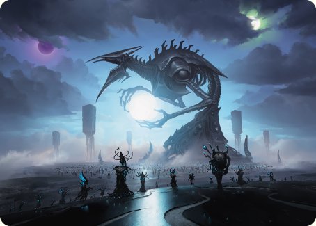 Blue Sun's Twilight Art Card [Phyrexia: All Will Be One Art Series] | Gam3 Escape