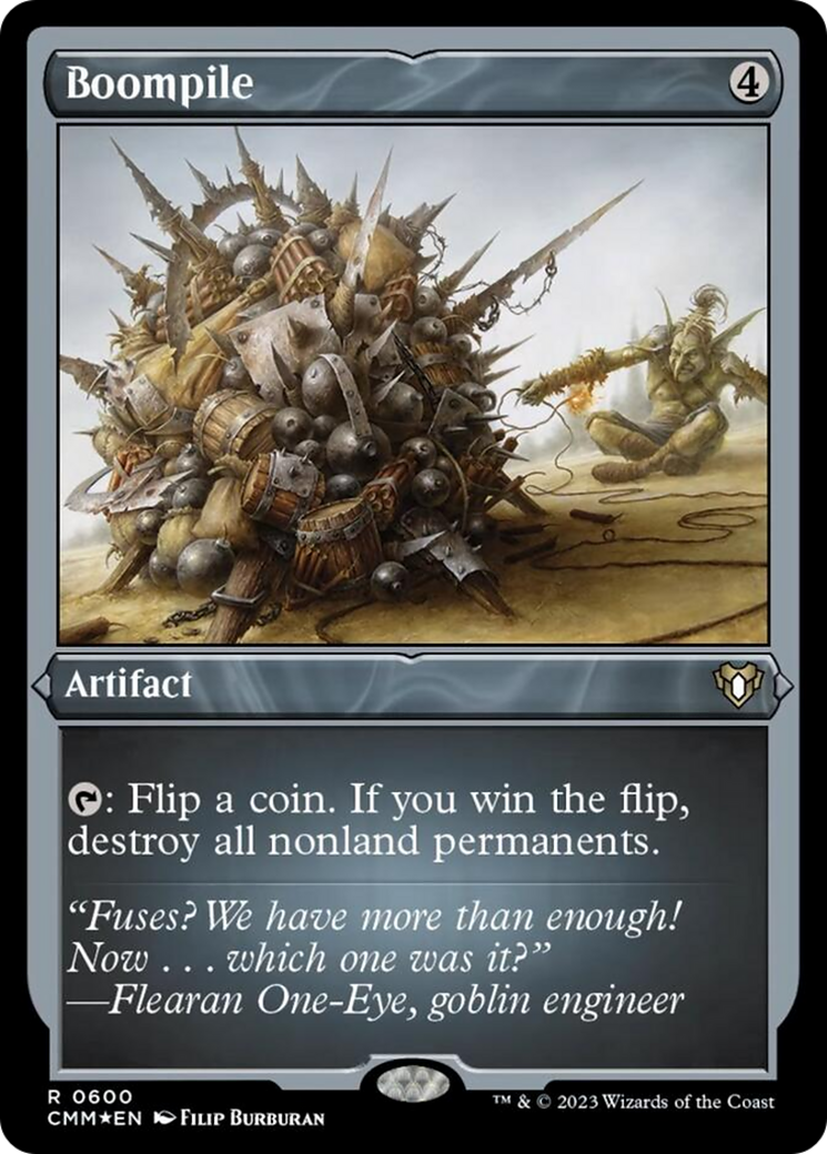 Boompile (Foil Etched) [Commander Masters] | Gam3 Escape
