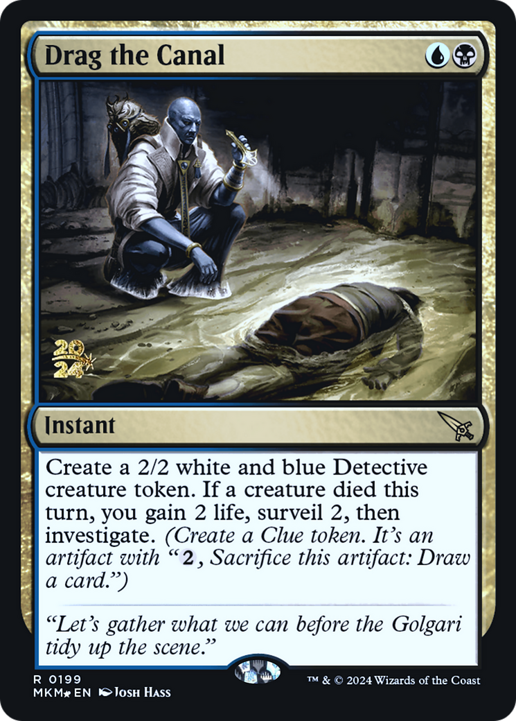 Drag the Canal [Murders at Karlov Manor Prerelease Promos] | Gam3 Escape