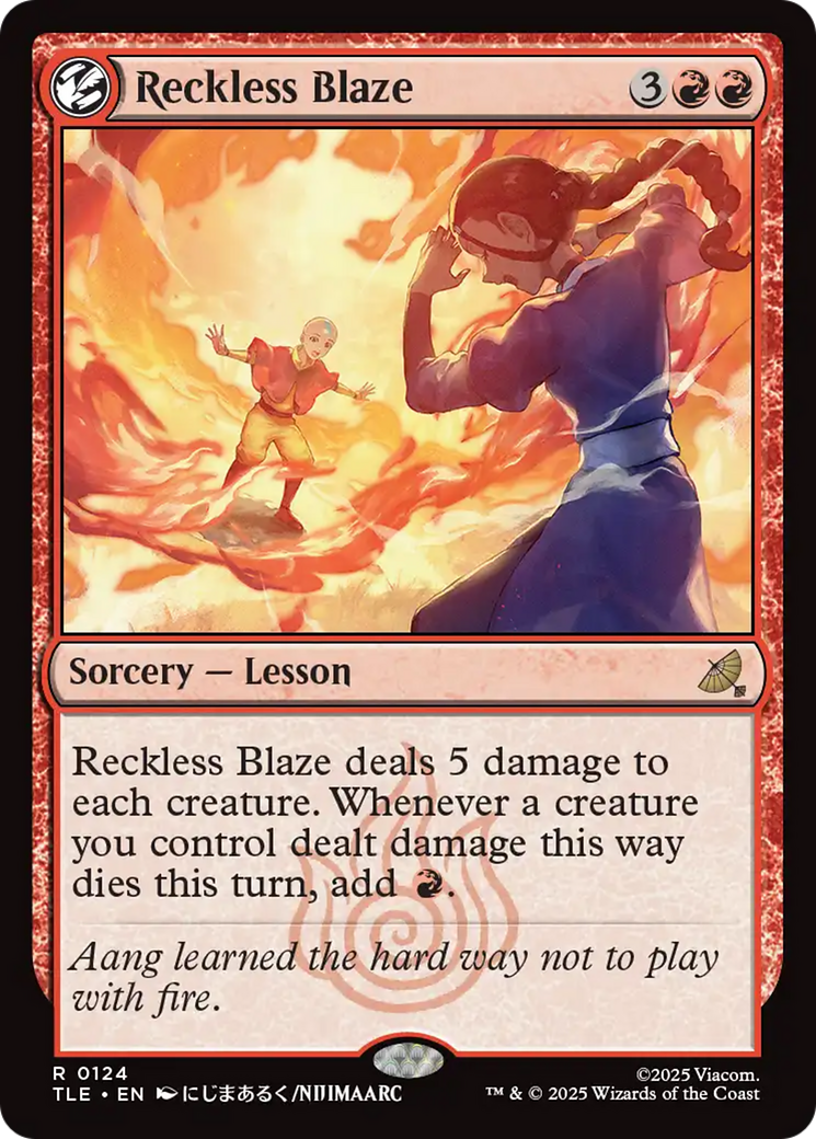 Reckless Blaze [Avatar: The Last Airbender: Eternal-Legal] | Gam3 Escape