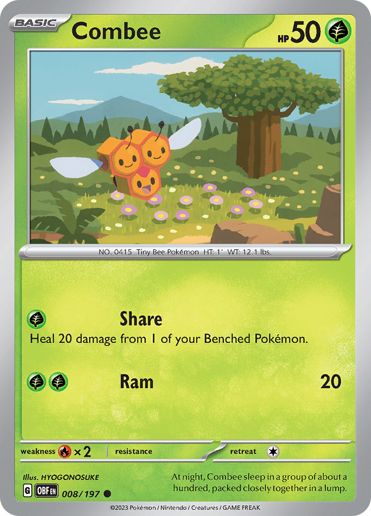 Combee (008/197) [Scarlet & Violet: Obsidian Flames] | Gam3 Escape